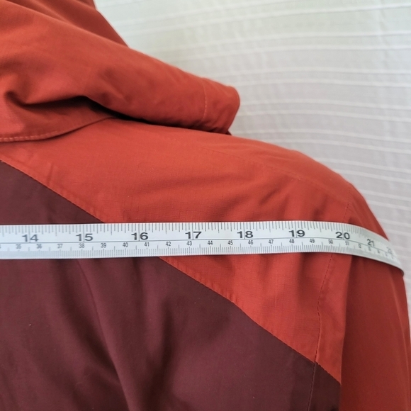Columbia Interchange Jacket Wind Resistant Shell (No liner) Red/Dark Red Men's L - Picture 11 of 16